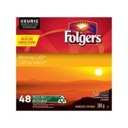 Folgers Morning Cafe K-Cup Coffee Pods 48's