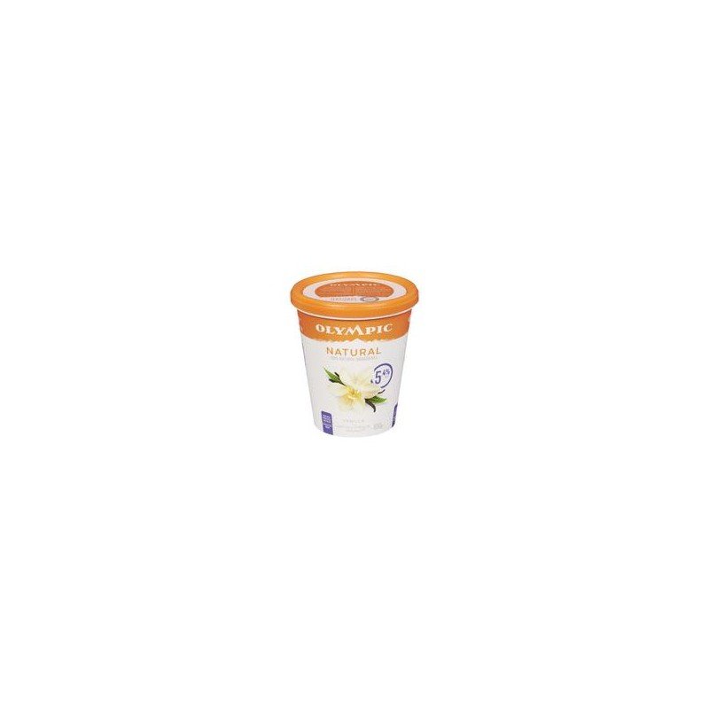 Olympic Natural Probiotic Plain 6% Yogurt 650 g