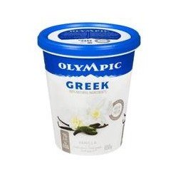 Olympic Greek Style Yogurt Vanilla 2% 650 g