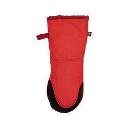 PC Oven Mitts with Neoprene Red pair