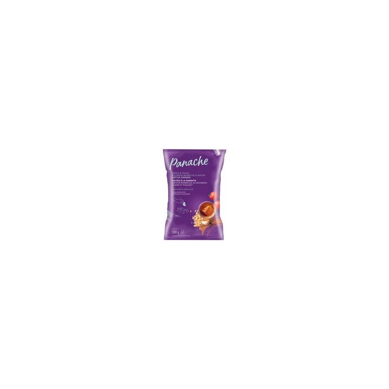 Panache Sweet & Tangy Bourbon Barbecue Kettle-Cooked Potato Chips 200 g