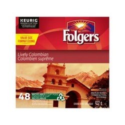 Folgers Lively Colombian K-Cup Coffee Pods 48's