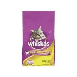 Whiskas Dry Adult Cat Food Indoor Cat Chicken 1.5 kg