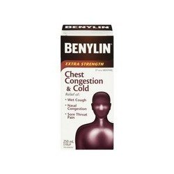 Benylin Extra Strength Chest Congestion & Cold 250 ml