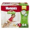 Huggies Little Movers Slip-On Diapers Size 5 66's