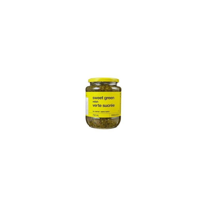 No Name Sweet Green Relish 750 ml