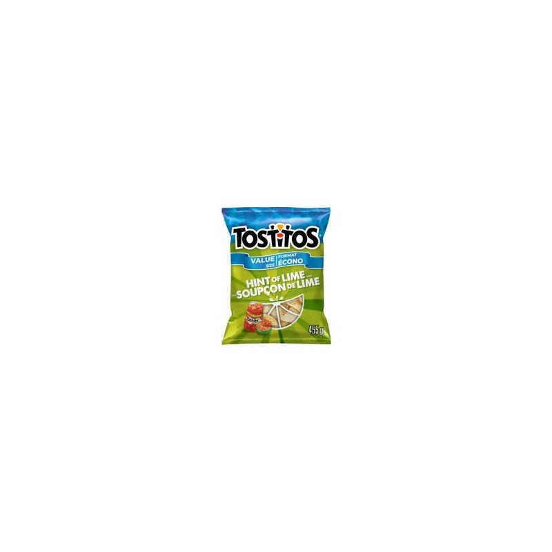 Tostitos Tortilla Chips Hint of Lime 455 g