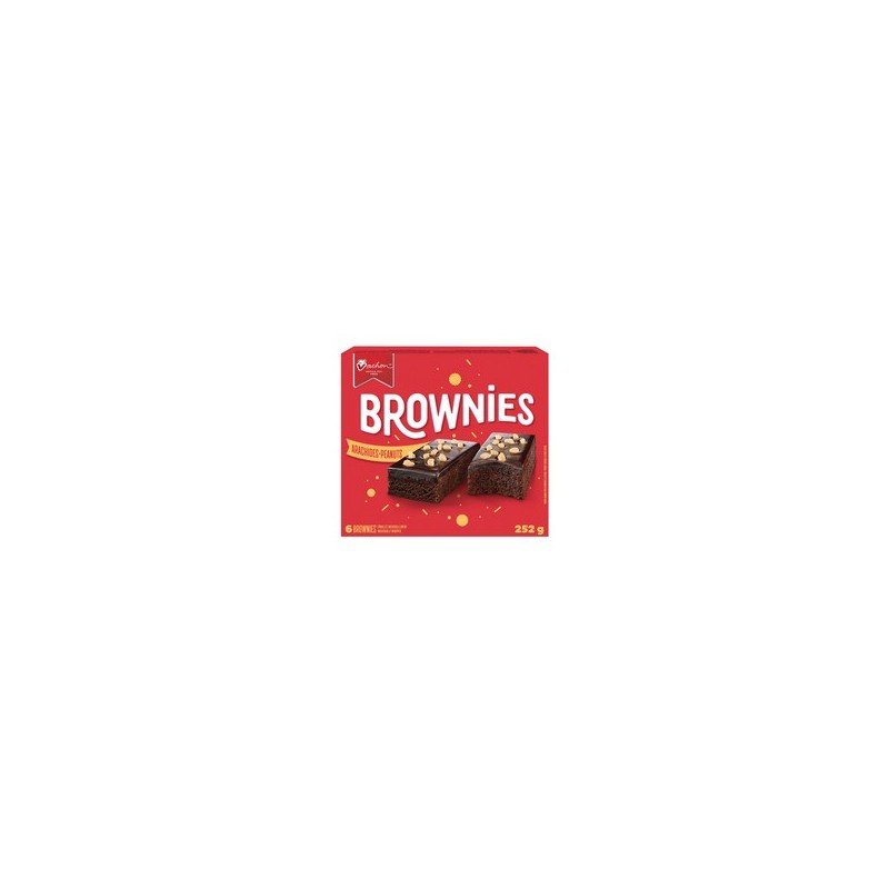 Vachon Brownies Peanuts 252 g