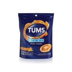 Tums Chewies Orange Rush 32's