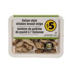 No Name Italian Style Chicken Breast Strips 200 g
