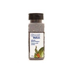 Great Value Whole Black Pepper 290 g