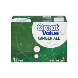 Great Value Ginger Ale 12 x 355 ml
