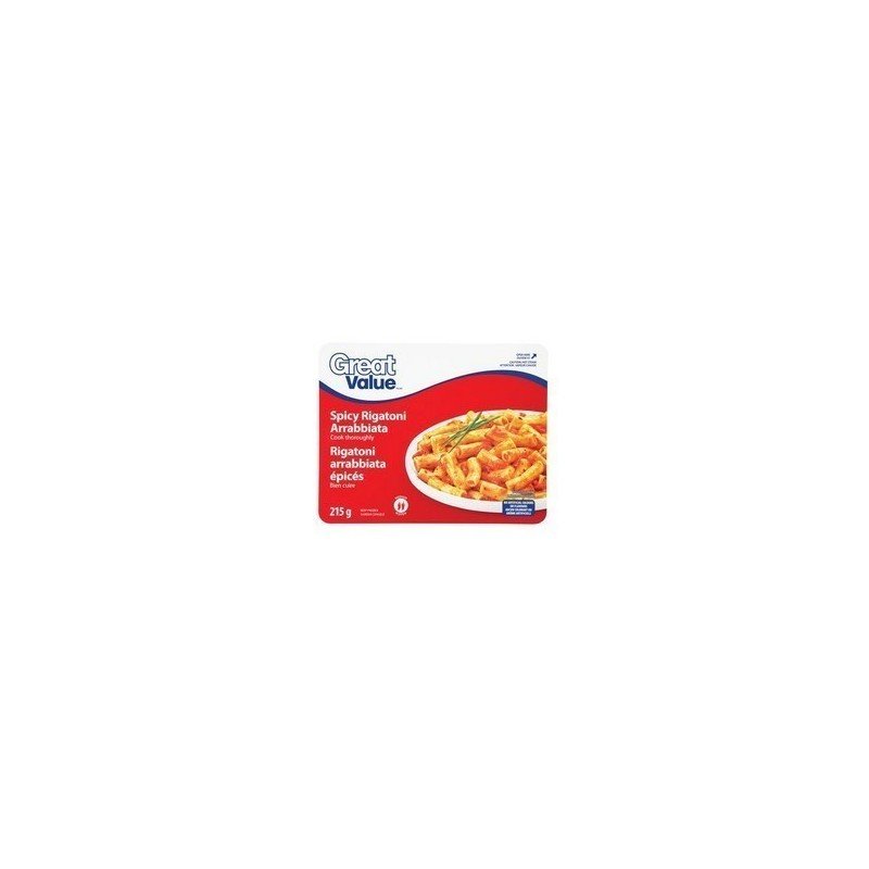 Great Value Spicy Rigatoni Arrabbiata 215 g