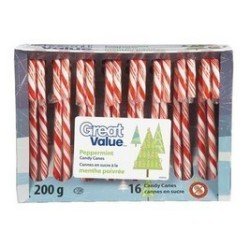 Great Value Candy Canes 200 g