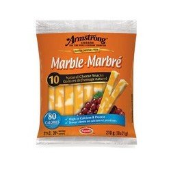Armstrong Marble Cheddar Cheese Snacks 210 g