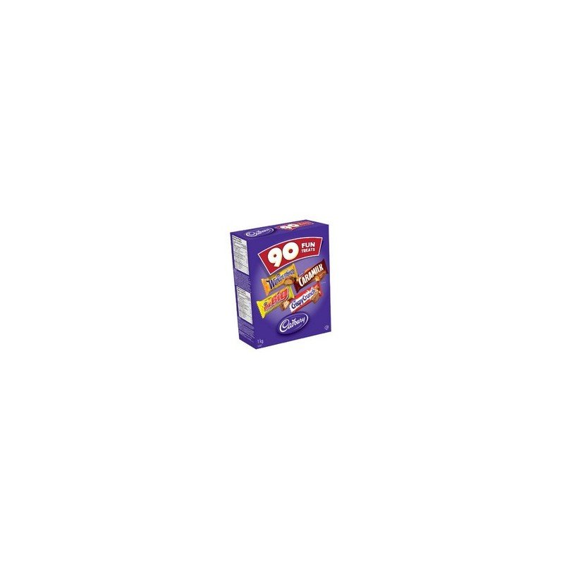 Cadbury Chocolate Assorted Fun Treats Candy 90's 1 kg