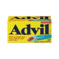 Advil 200mg Caplets 100's