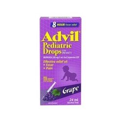 Advil Pedriatric Drops Grape 24 ml
