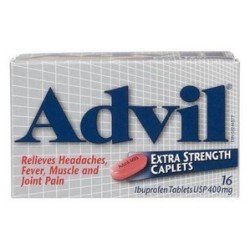 Advil 400mg Extra Strength Caplets 16's