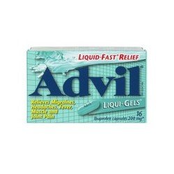 Advil 200mg Liqui-Gels 16's
