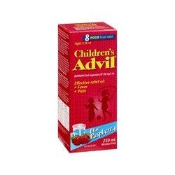 Advil Children's Ibuprofen Oral Suspension Raspberry USP 230 ml