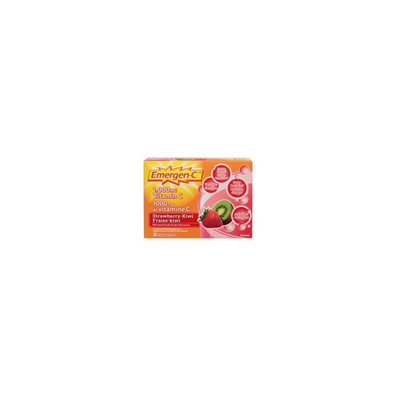 Emergen-C Strawberry Kiwi 1000mg Vitamin C 30's