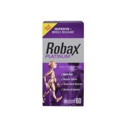 Robax Platinum Ibuprofen + Muscle Relaxant 60 Caplets