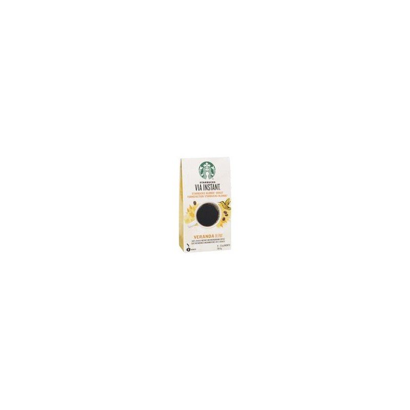 Starbucks Via Instant Coffee Veranda Blend Blonde Roast 8's