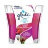 Glade 2-in-1 Scented Candle Vibrant Radiant Berries + Wild Raspberry each