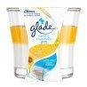 Glade 2-in-1 Scented Candle Sunny Days Clean Linen each