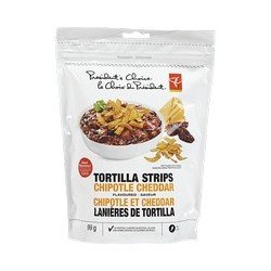 PC Tortilla Strips Chipotle Cheddar Flavoured 99 g
