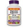 Webber Naturals Magnesium Bisglycinate 200 mg Vegetarian Capsules 120’s