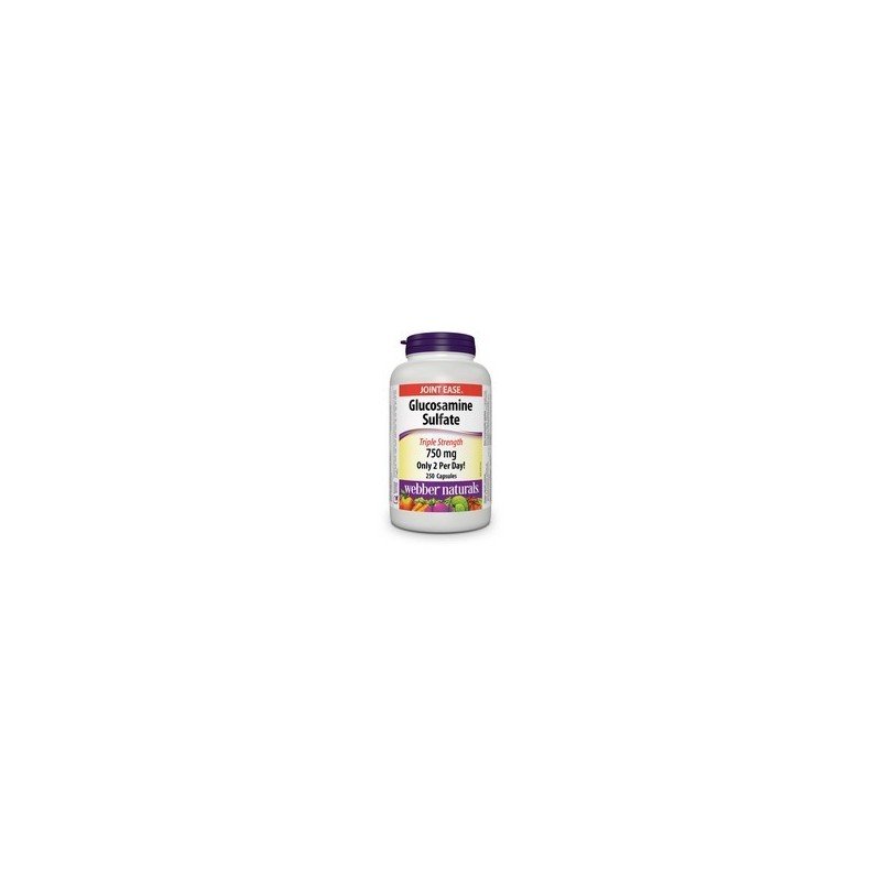 Webber Naturals Glucosamine Sulfate Extra Strength 750 mg 250's