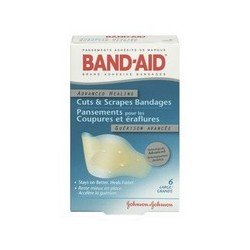 Band-Aid Bandages Hydro Seal Advanced Healing Cuts & Scrapes Large 6's