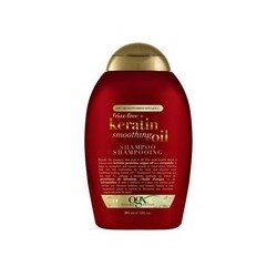 OGX Frizz-Free + Keratin Smoothing Oil Shampoo 385 ml