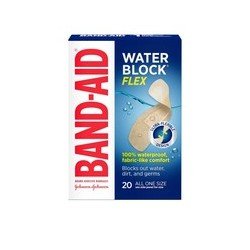 Band-Aid Bandages Water Block Flex Ultra-Flexible All One Size 30’s