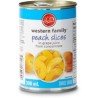 Western Family Peach Halves in Pear Juice 398 ml