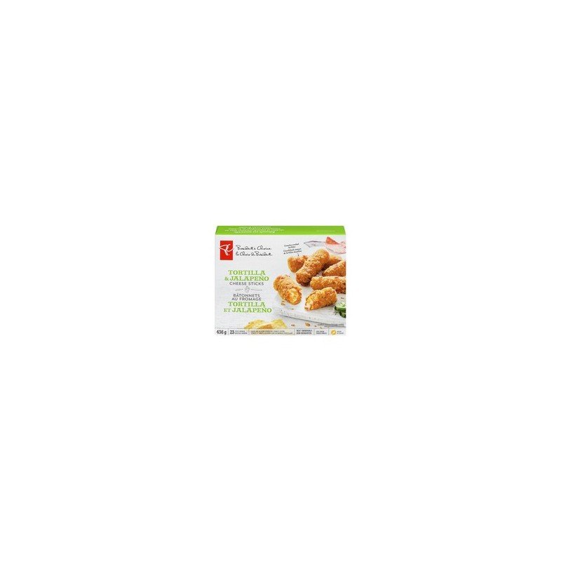 PC Tortilla & Jalapeno Cheese Sticks 436 g