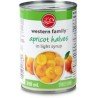 Western Family Apricot Halves in Light Syrup 398 ml