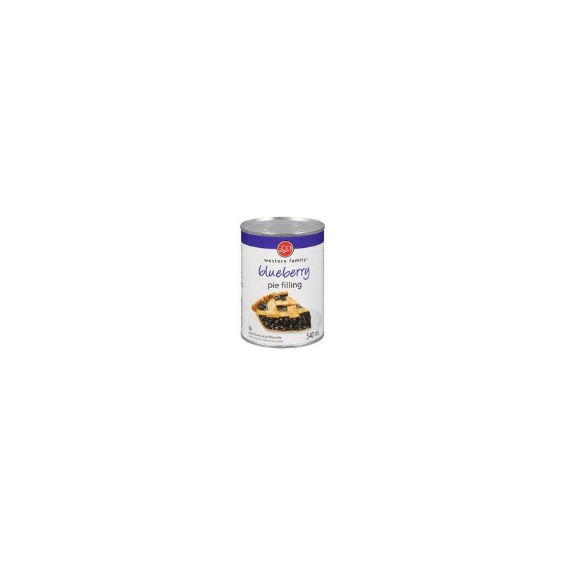 Western Family Blueberry Pie Filling 540 ml