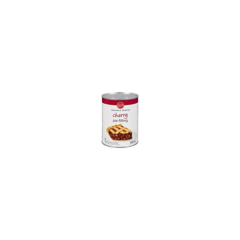 Western Family Cherry Pie Filling 540 ml