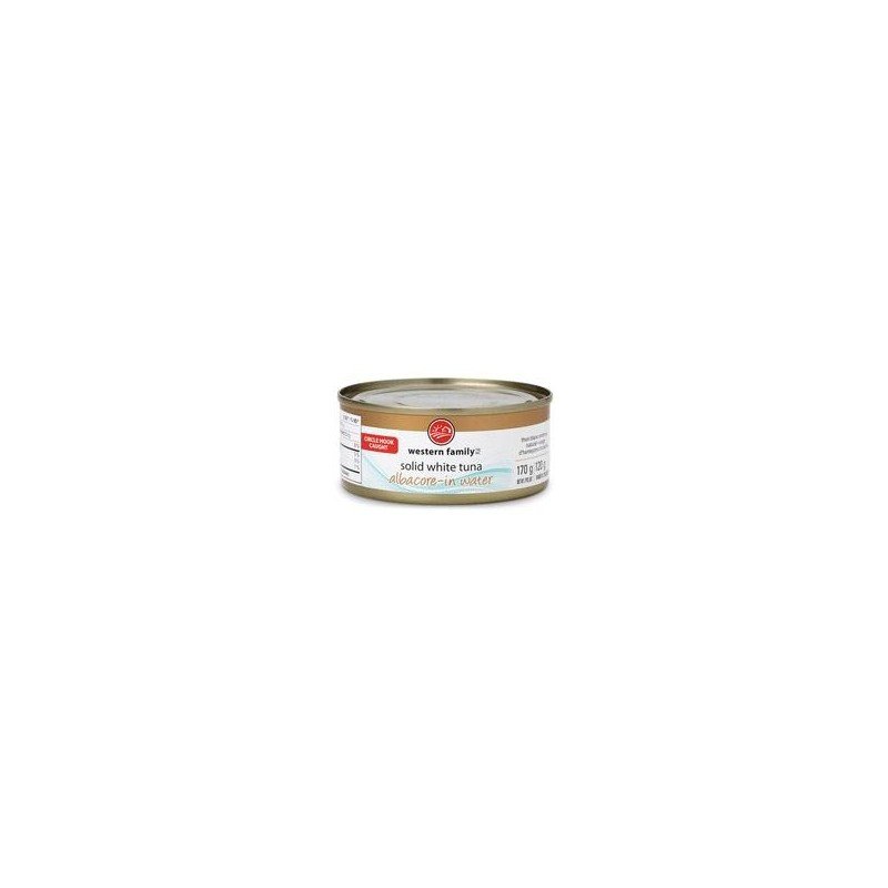 Western Family Solid White Tuna Albacore in Water 170 g