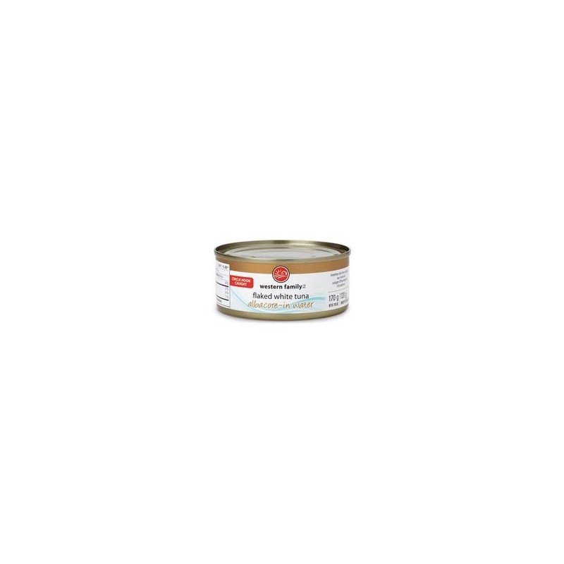Western Family Flaked White Tuna Albacore in Water 170 g