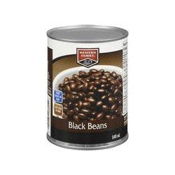 Western Family Black Beans...