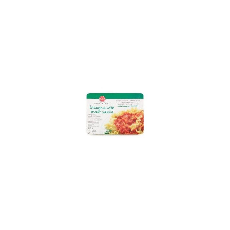 Western Family Lasagna with Meat Sauce 255 g