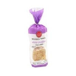 Western Family White Cheddar Rice Cakes 155 g