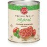 Western Family Organic Crushed Tomatoes with Basil 796 ml