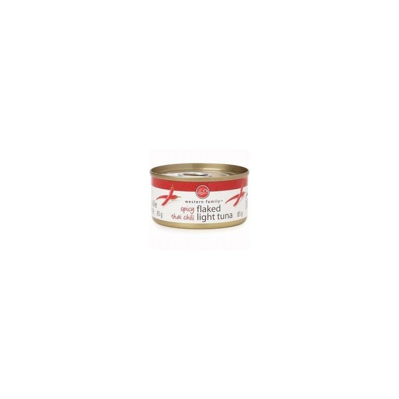 Western Family Flaked Light Tuna Spicy Thai Chili 85 g