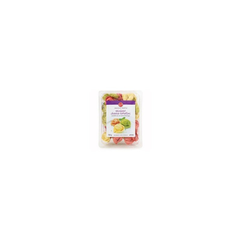 Western Family Rainbow Cheese Tortellini 700 g