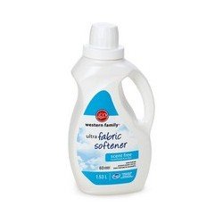 Western Family Ultra Fabric Softener Scent Free 1.53 L